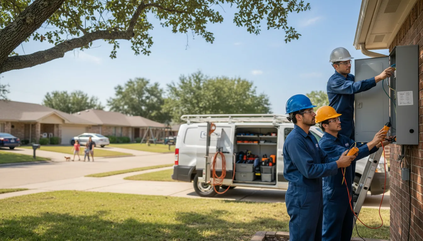 Certified electrician providing emergency electrical services in Athens, GA